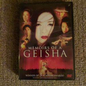 Memoirs of a geisha dvd
